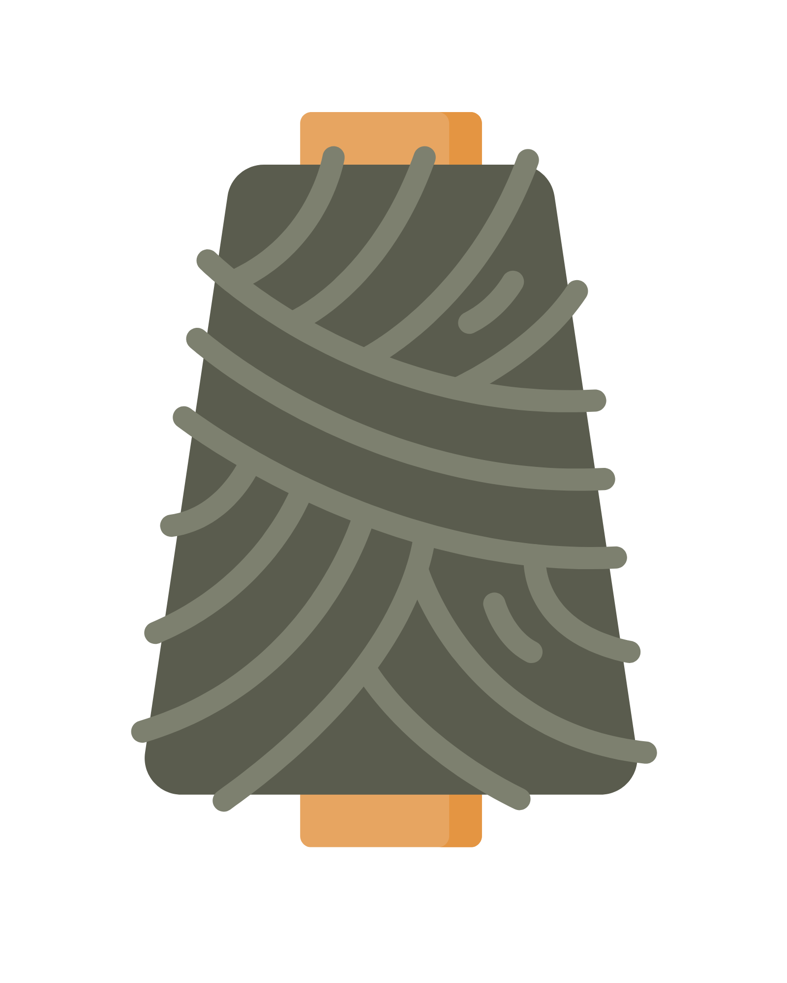 1795 Dark Camo Green